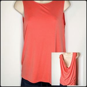 BCBGMAXAZRIA scoop back tank‎ top
